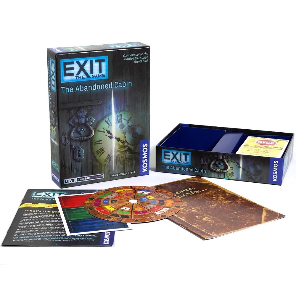 EXIT: The Abandoned Cabin -  U - огляд і ціна Board Game Risk