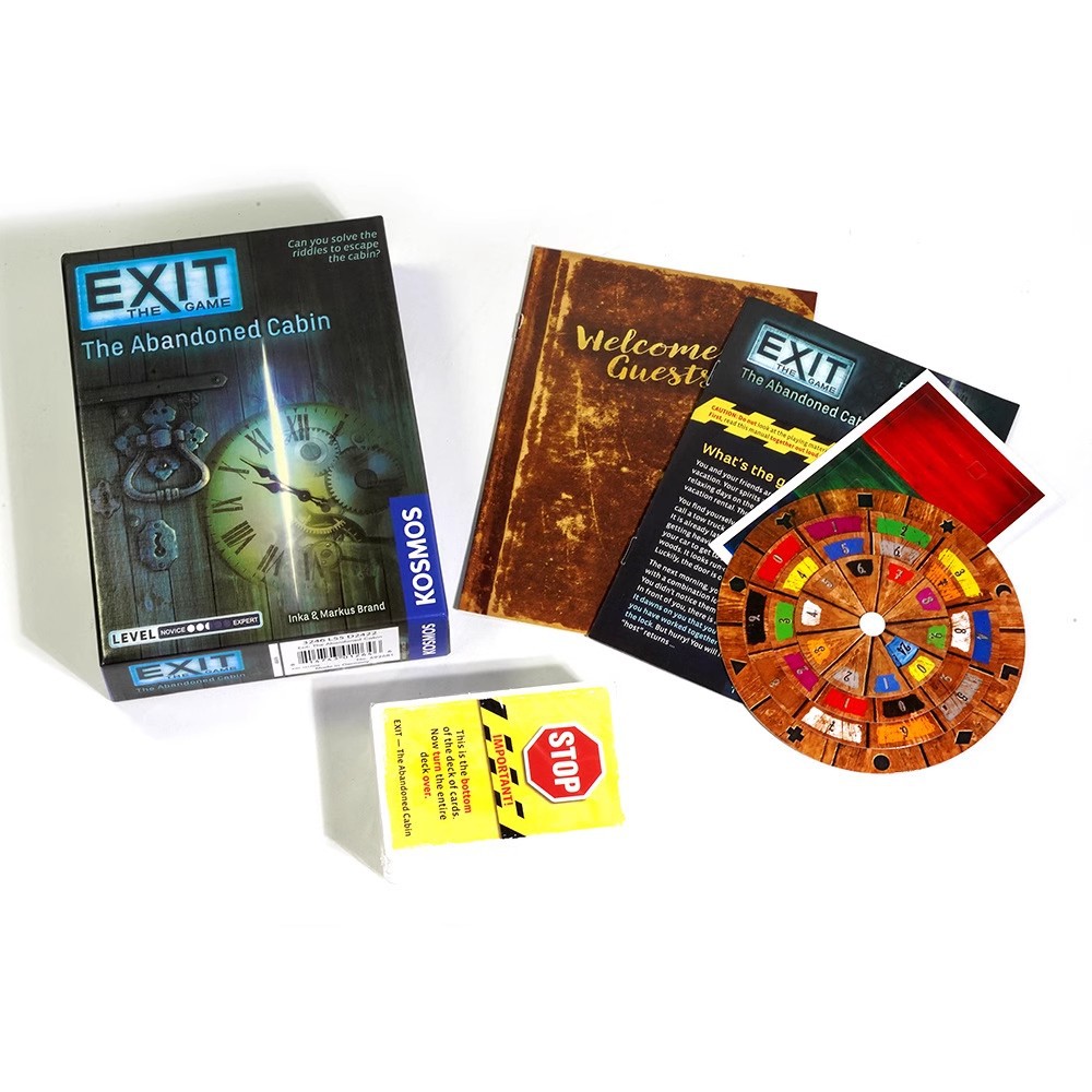 EXIT: The Abandoned Cabin -  U - огляд і ціна Board Game Risk