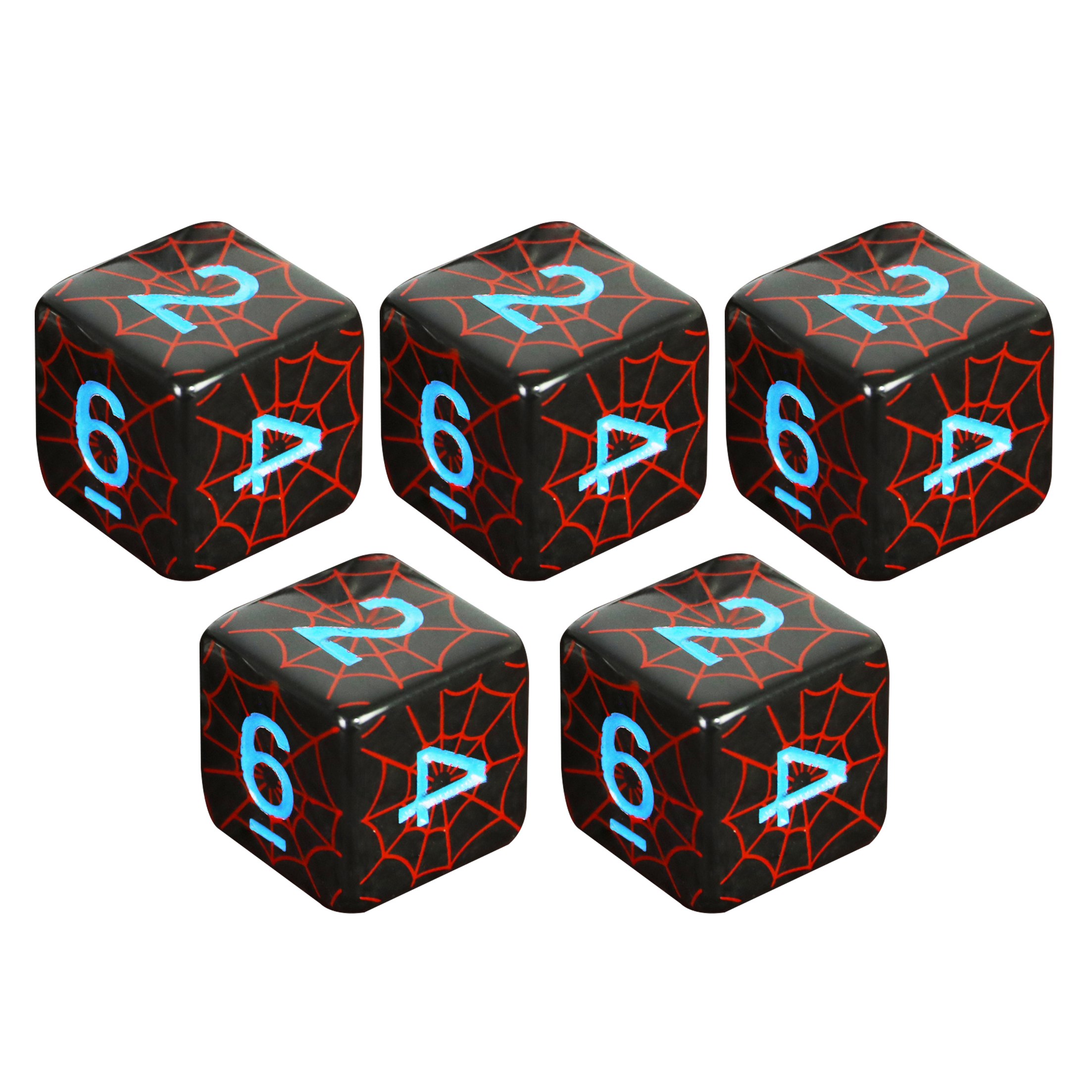 5pcs/set 6 Sided Dice D6 Digit - огляд і ціна Board Game Web