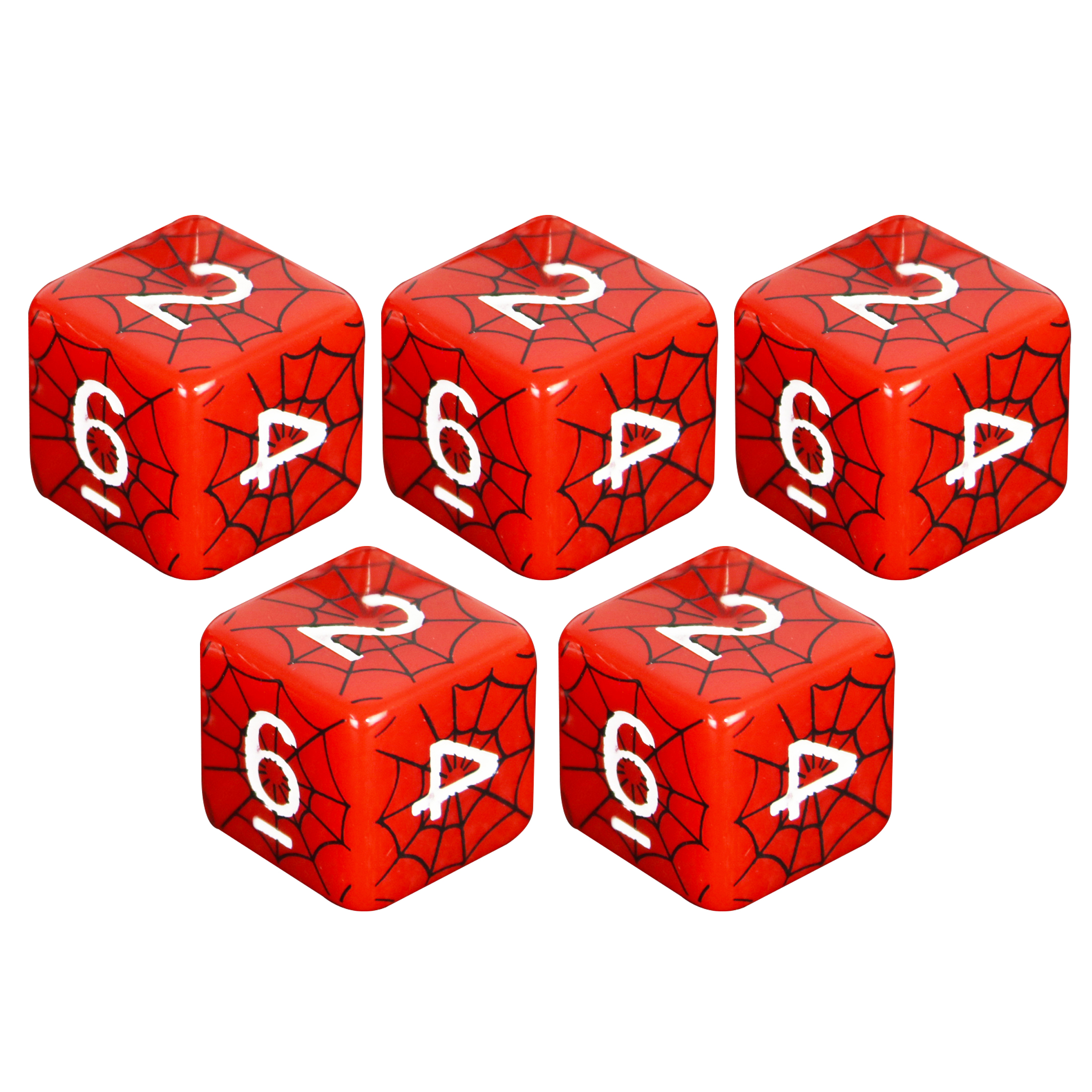 5pcs/set 6 Sided Dice D6 Digit - огляд і ціна Board Game Web