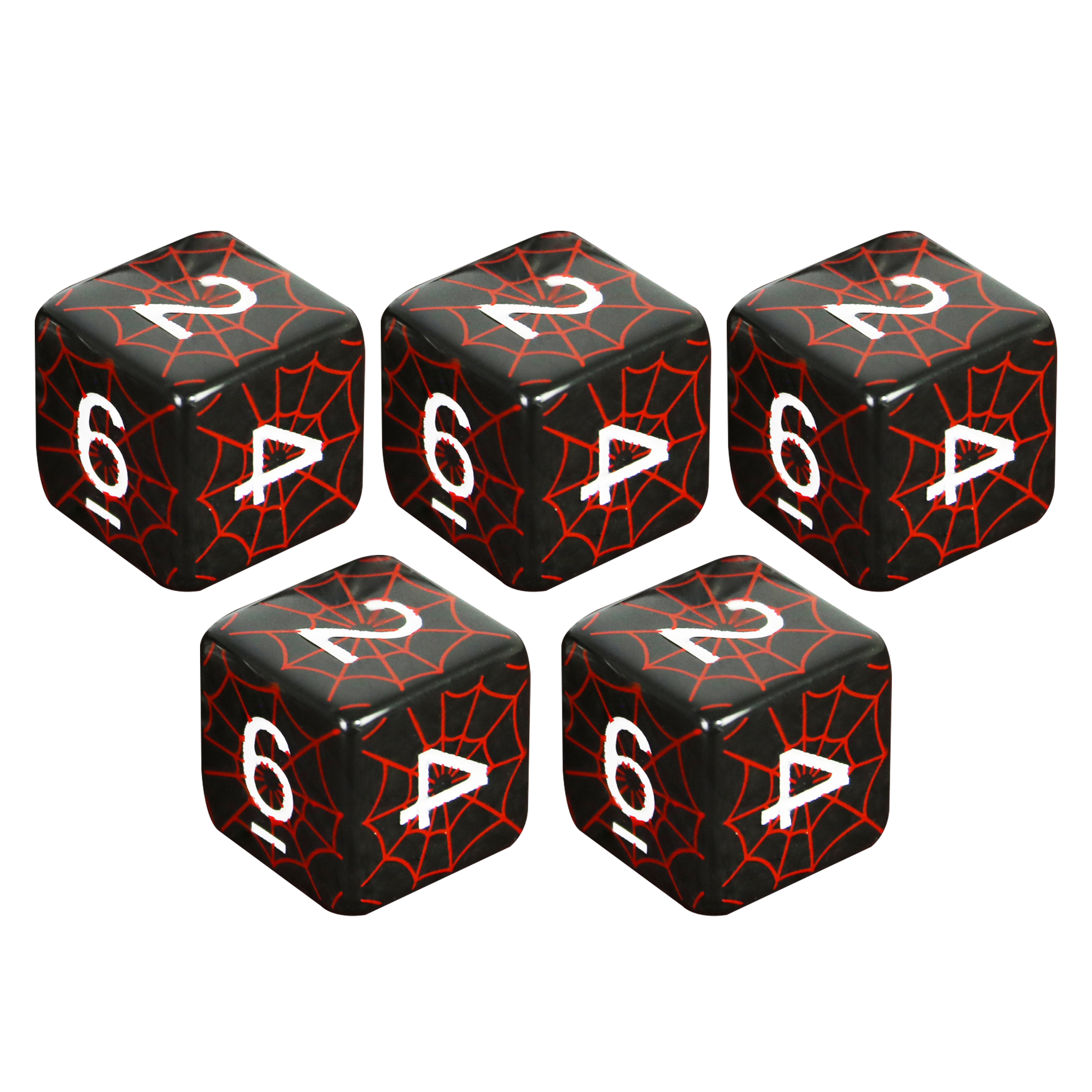 5pcs/set 6 Sided Dice D6 Digit - огляд і ціна Board Game Web
