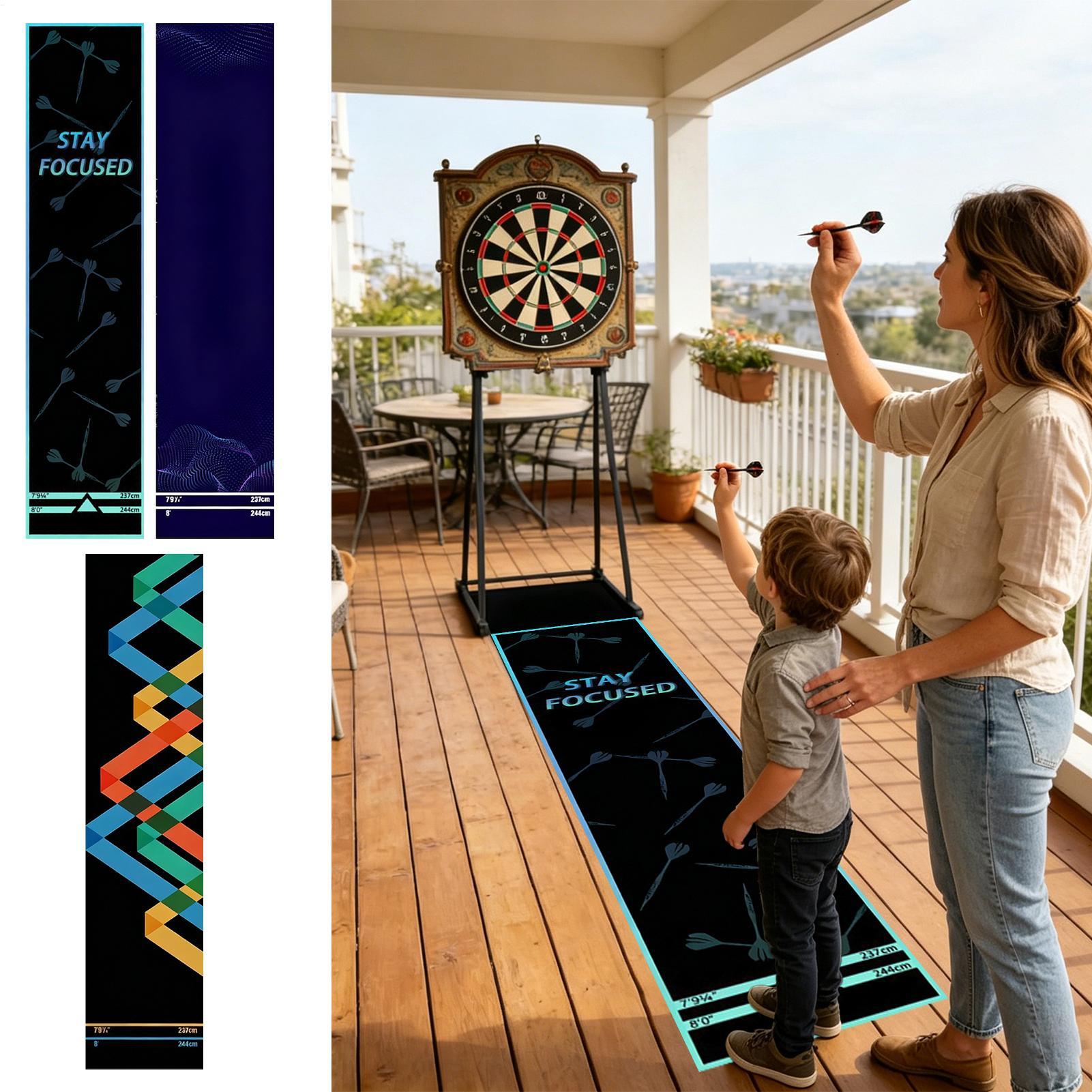 Dart Board Mat Crystal Velvet  - огляд і ціна Board Game Room
