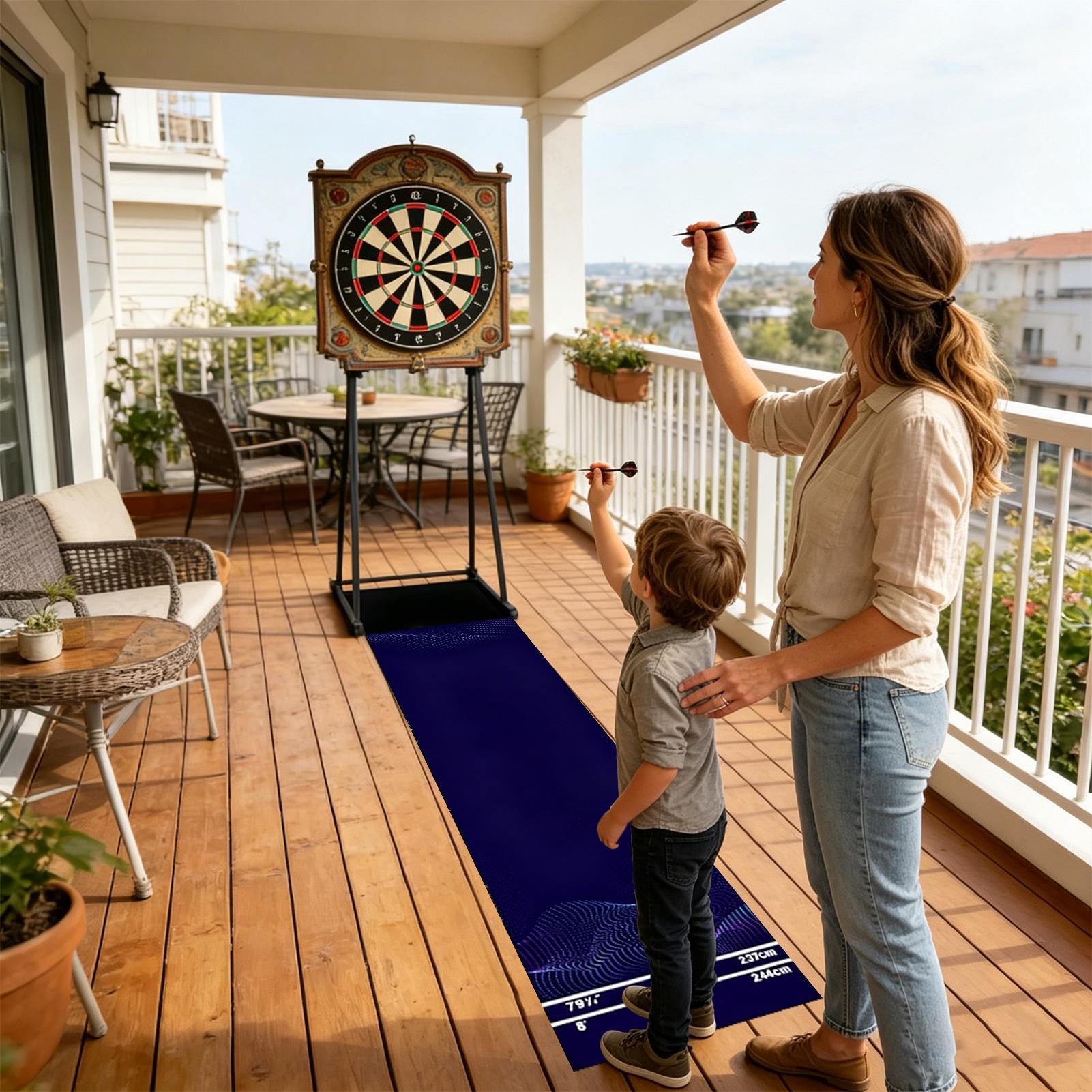 Dart Board Mat Crystal Velvet  - огляд і ціна Board Game Room