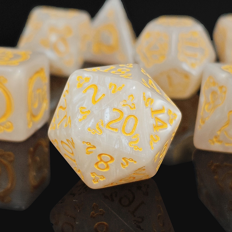 7pcs DND Dice 7Pcs/set Dragon  - огляд і ціна Dice Set Polyhedral