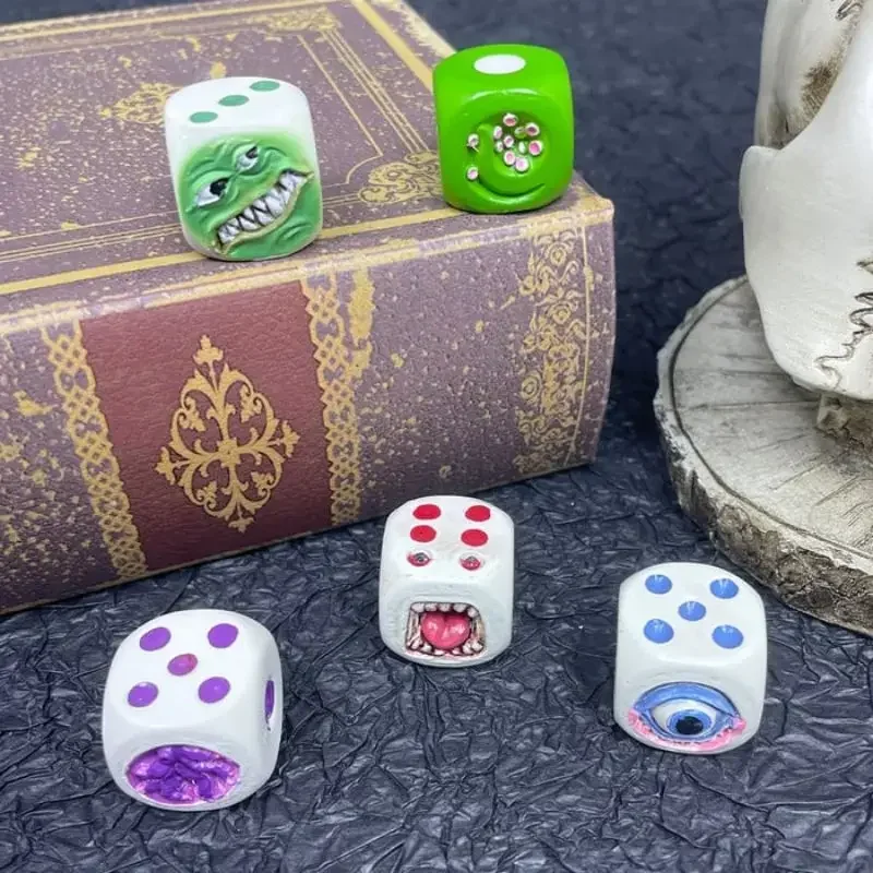 Resin Monster Face Dice Set Ha - огляд і ціна Board Game Dungeons And Dragons