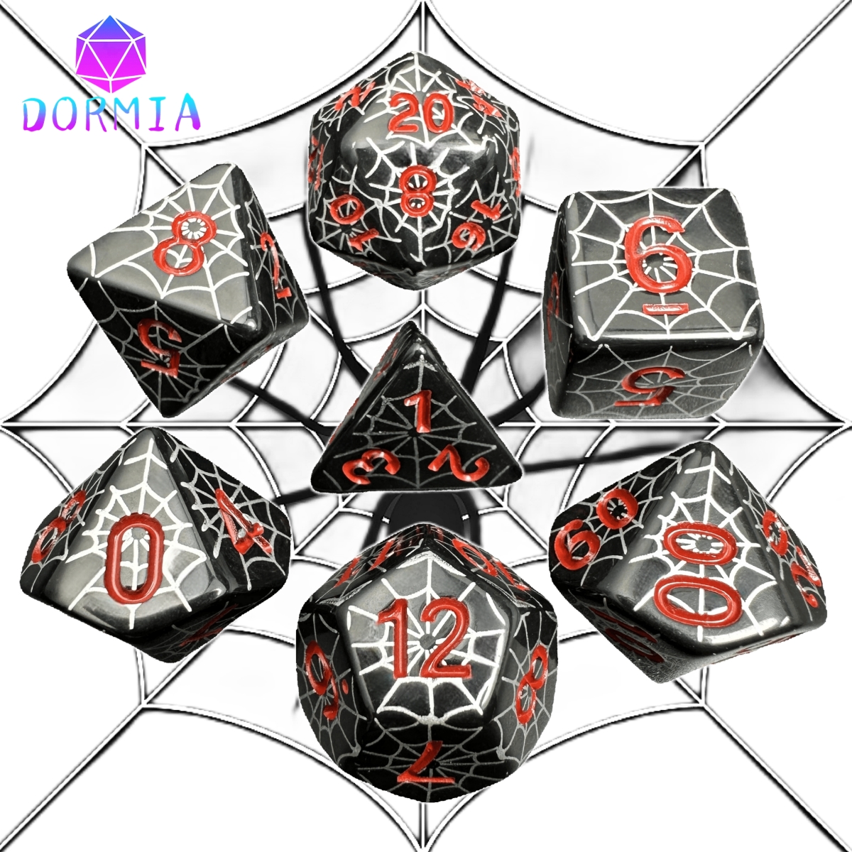 Polyhedral DND Dice Set in Spi - огляд і ціна Board Game Web