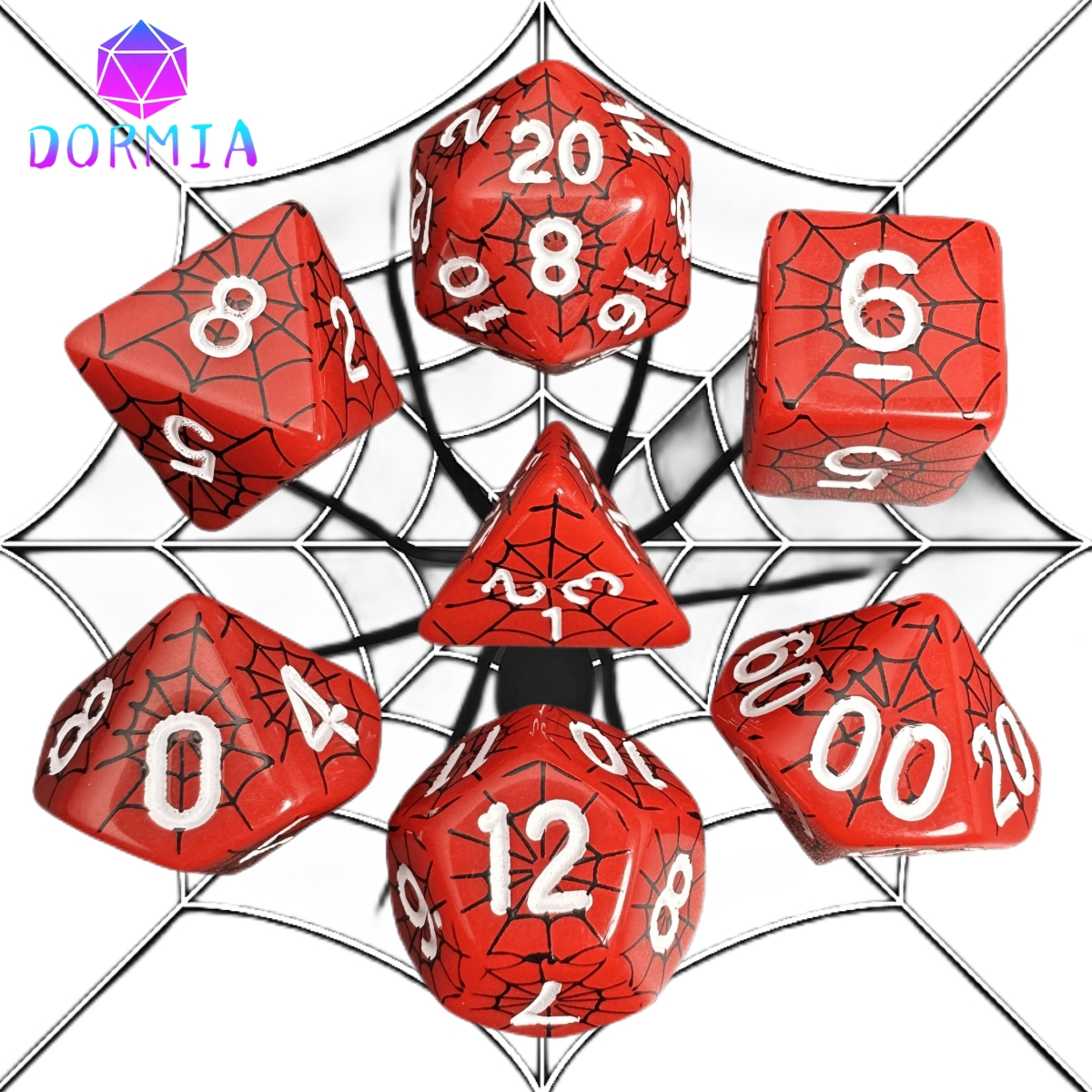 Polyhedral DND Dice Set in Spi - огляд і ціна Board Game Web