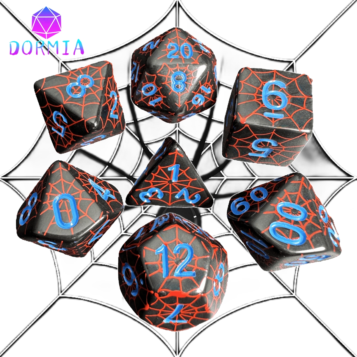 Polyhedral DND Dice Set in Spi - огляд і ціна Board Game Web