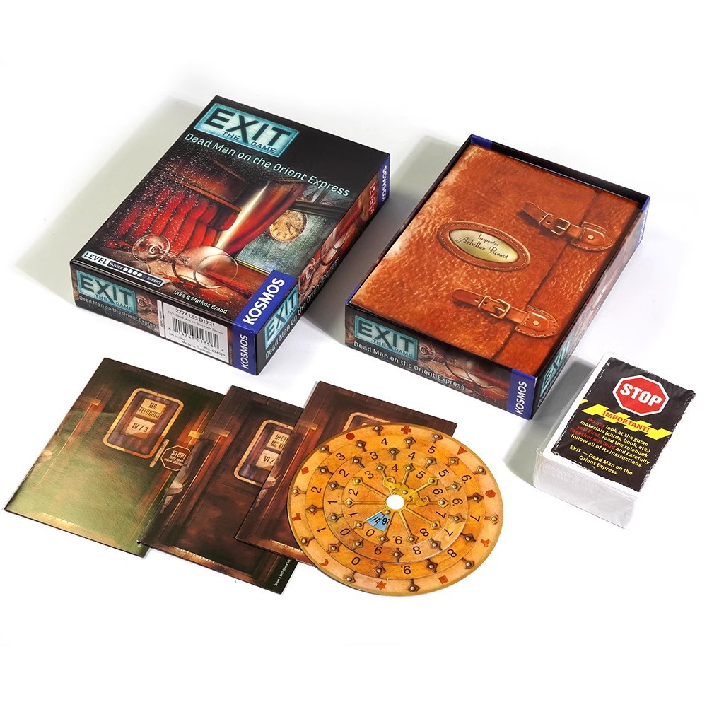 EXIT: Dead Man on the Orient E - огляд і ціна Board Game Risk