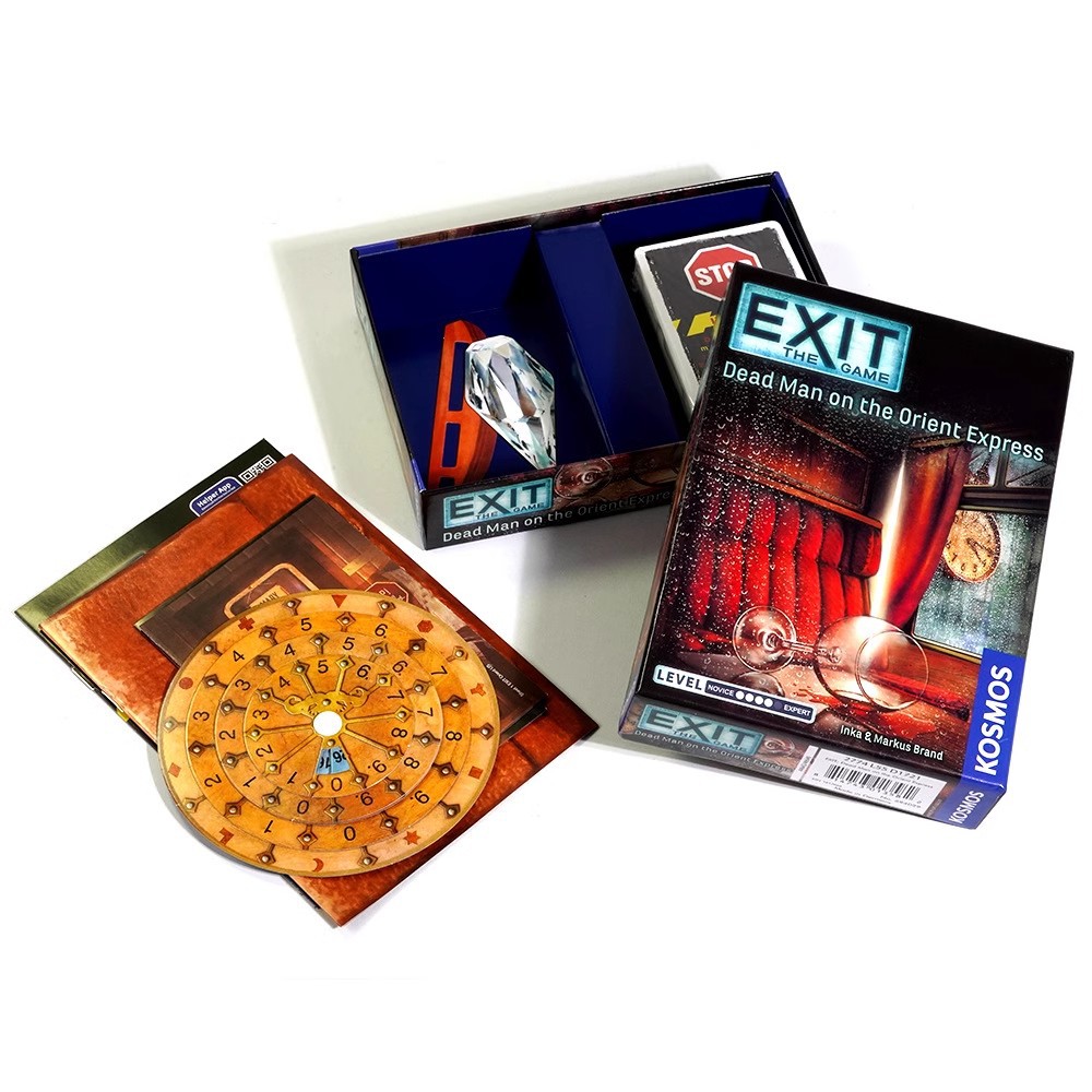 EXIT: Dead Man on the Orient E - огляд і ціна Board Game Risk