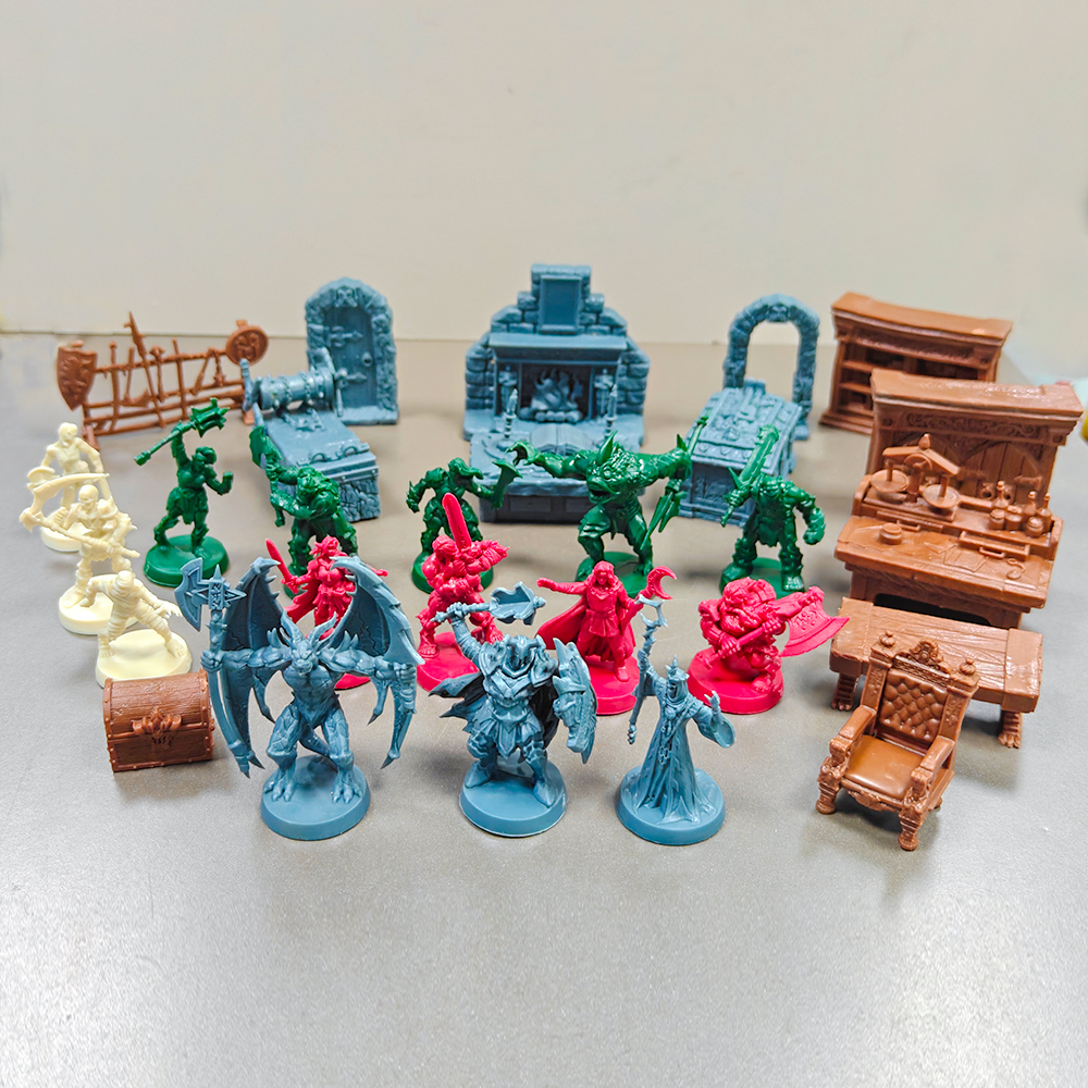 Set Heroes Orcs Enemies Furnit - огляд і ціна Board Game Zombicide