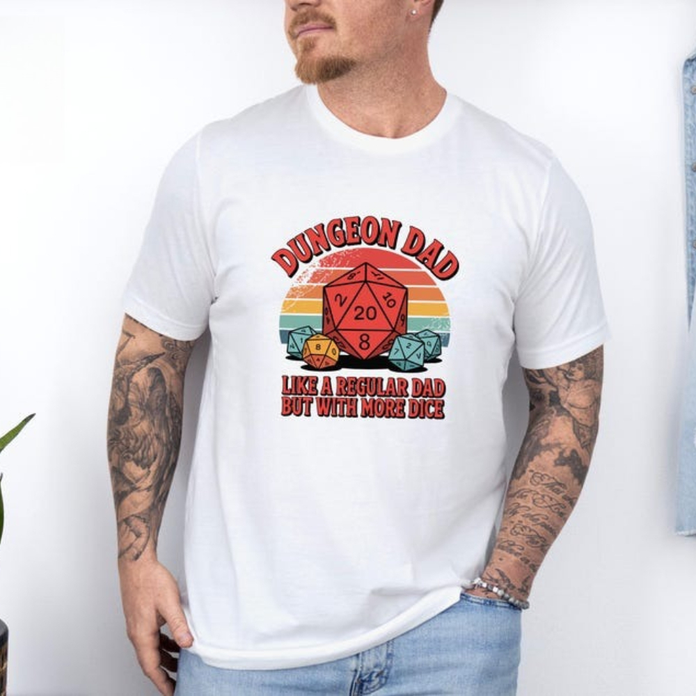 Dungeon Dad Shirt Funny Dungeo - огляд і ціна Board Game Dungeons And Dragons
