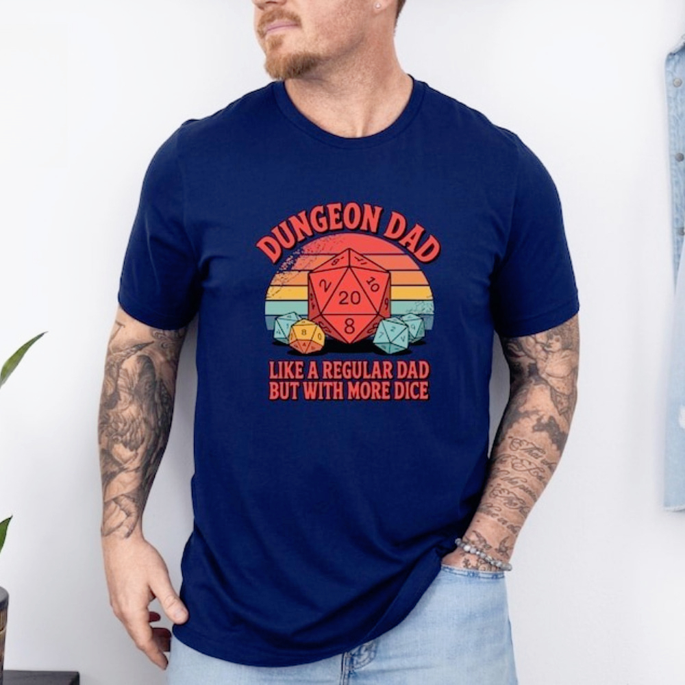 Dungeon Dad Shirt Funny Dungeo - огляд і ціна Board Game Dungeons And Dragons