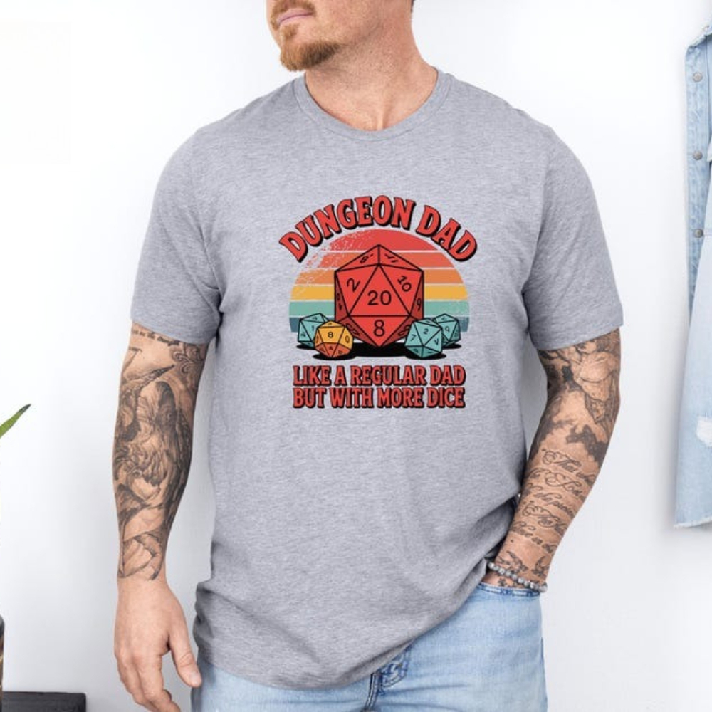 Dungeon Dad Shirt Funny Dungeo - огляд і ціна Board Game Dungeons And Dragons