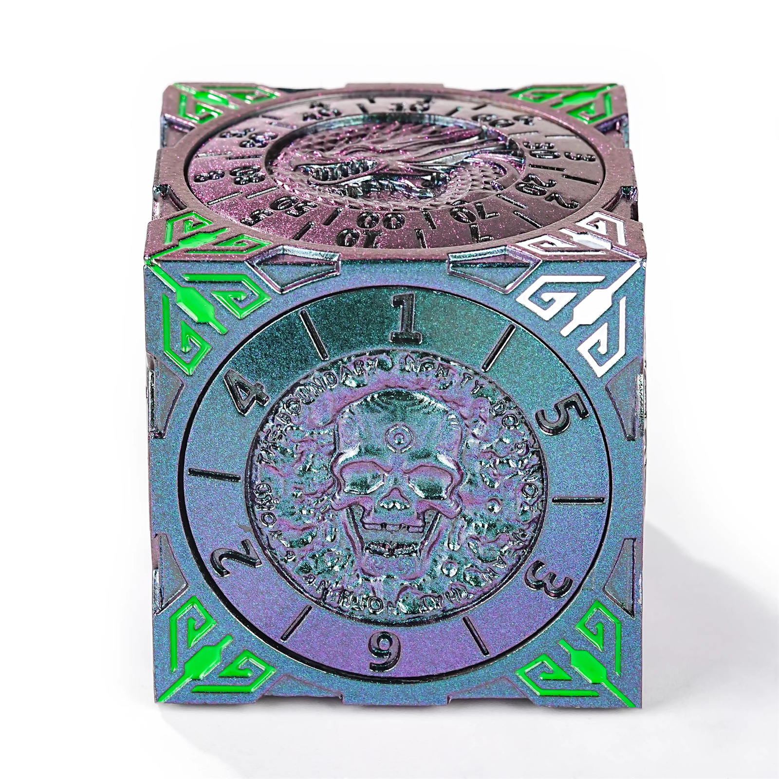 7-In-1 DND Dice Purple Green S - огляд і ціна Board Game Dungeons And Dragons